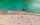 An aerial view of a beach and ocean